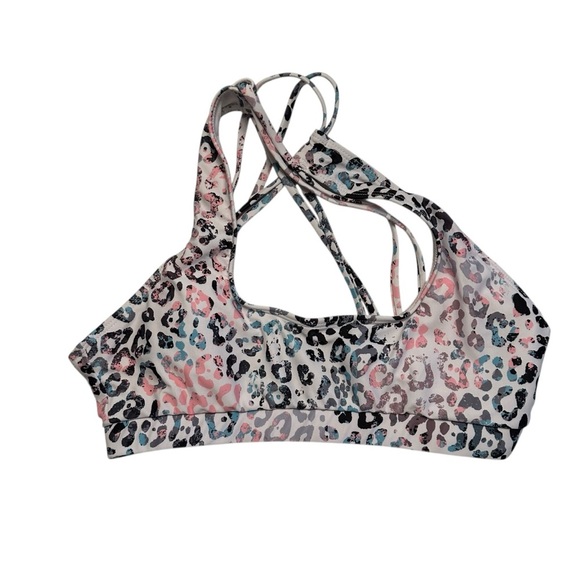 NWOT Shein | Pink & Black Animal Print High Waist Bikini Set Size Large - Picture 7 of 9